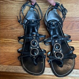 Guess Strappy Sandals with Embellishments